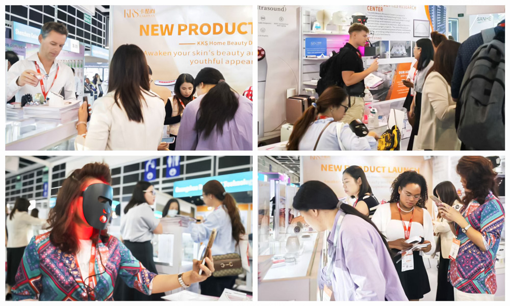 郭さんKKS家庭用美顔器が2025年香港アジア太平洋美容展で華々しくデビュー