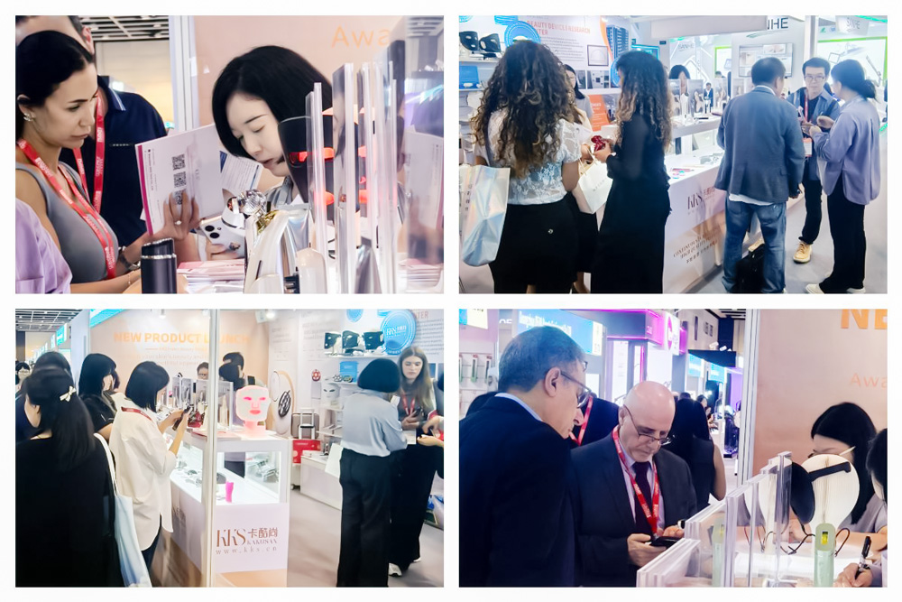 郭さんKKS家庭用美顔器が2025年香港アジア太平洋美容展で華々しくデビュー