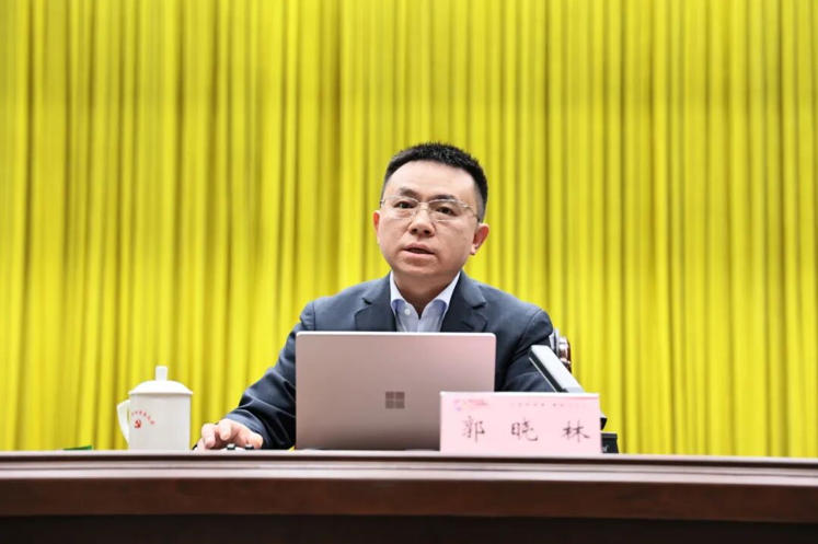 KAKUSANグループ会長の郭暁林氏が綿陽科学技術城大講堂での講義に招待される